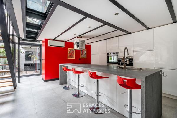 Loft d’exception avec grand jardin