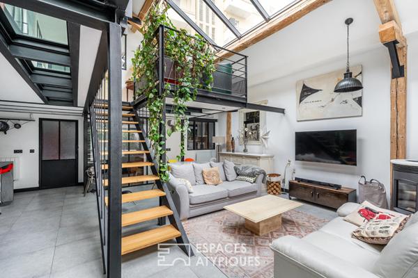Loft d’exception avec grand jardin