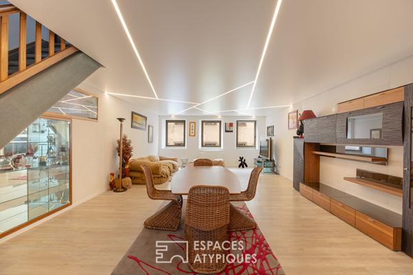 Ensemble immobilier singulier en centre-ville