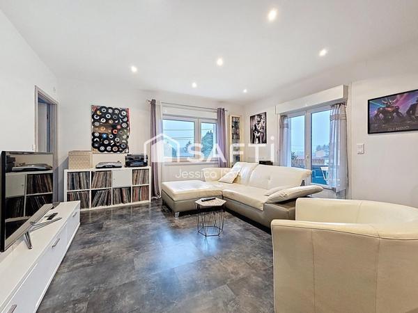 Maison de 66m2 de plain-pied avec grand jardin.