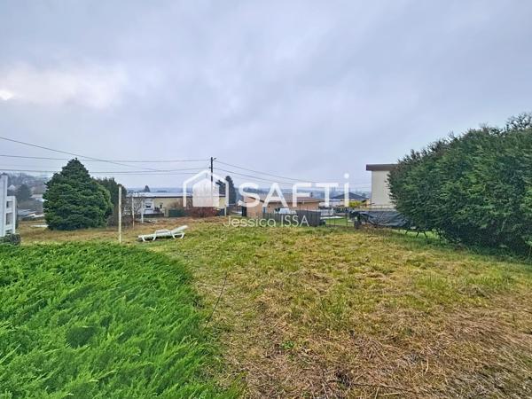 Maison de 66m2 de plain-pied avec grand jardin.