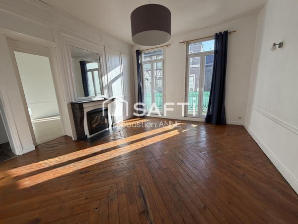 Appartement lumineux avec balcon en plein cœur de Rouen
