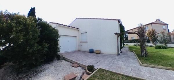 Millas Maison de plain-pied avec jardin piscine et garage 325 000 €