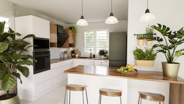 A VENDRE VILLA F4 EN VEFA AVEC VUE MER ET MONTAGNE A PETIT-BOURG