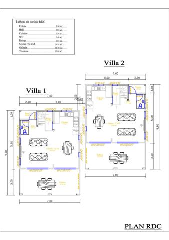 A VENDRE VILLA F4 EN VEFA AVEC VUE MER ET MONTAGNE A PETIT-BOURG
