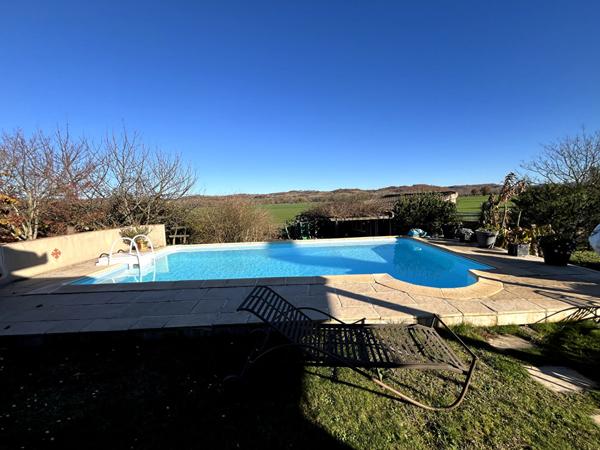 ST AMADOU A VENDRE VILLA D'ARCHITECTE AVEC PISCINE, PRESTATIONS HAUT DE GAMME