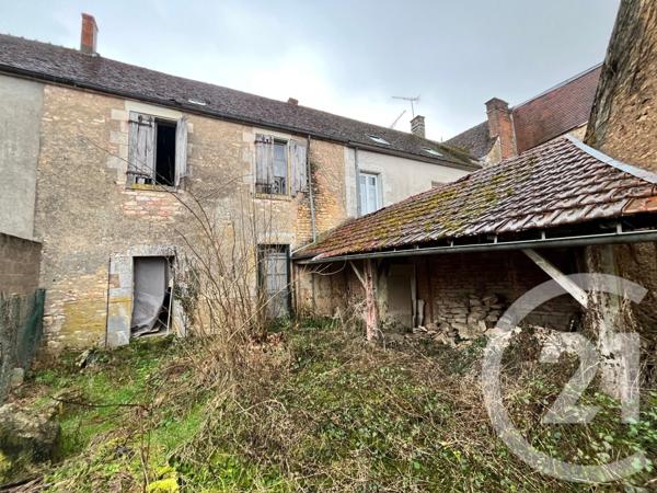 Maison à vendre  1 pièce - 60 m2 ENTRAINS SUR NOHAIN - 58