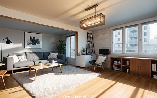 Appartement à vendre    2 pièces • 56 m2 Lyon 4