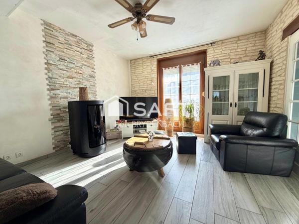 Maison individuelle 120 m2 - 4ch - jardin