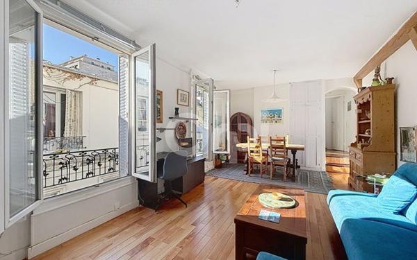 Appartement à vendre    2 pièces • 47 m2 Paris 15