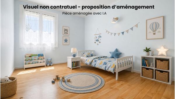 Maison PLAIN PIED 3 chambres Perriers Sur Andelle