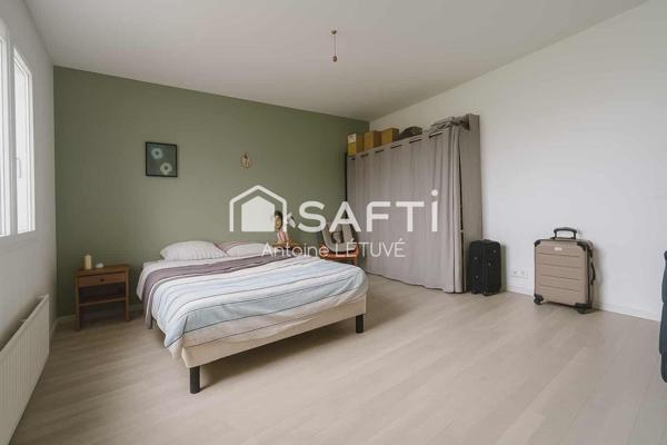 Longère, 3 chambres, Jardin clos, Hangar