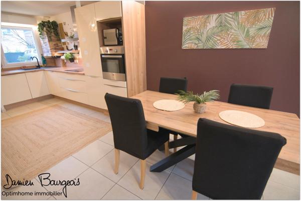 Maison T6 de 110 m² (125 m² au sol) lumineuse au calme en bordure de champs