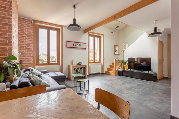 Duplex en dernier étage