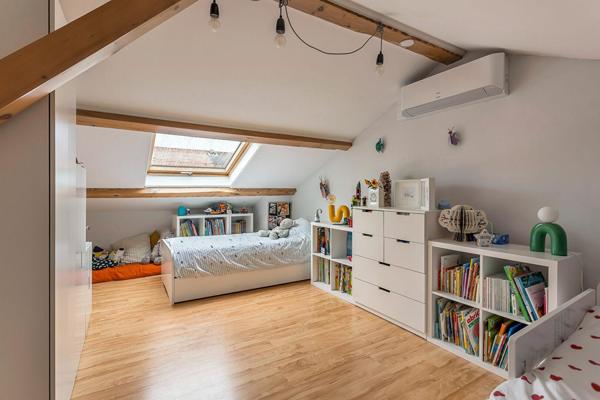 Duplex en dernier étage