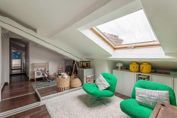 Duplex en dernier étage