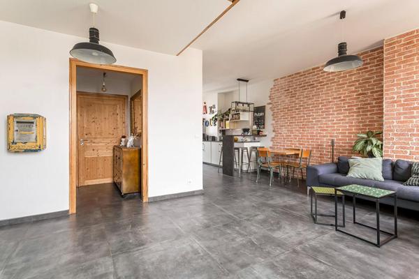 Duplex en dernier étage