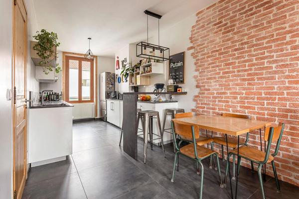 Duplex en dernier étage