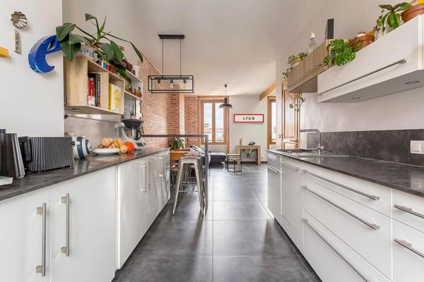 Duplex en dernier étage