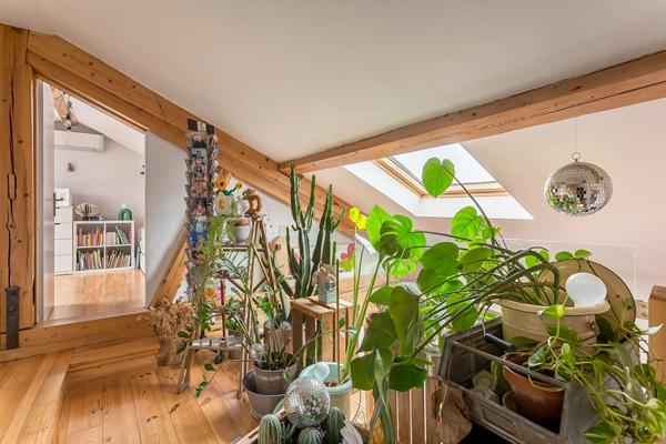 Duplex en dernier étage