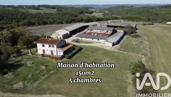 Terrain à vendre 984 462 m² Sainte-Colombe-en-Bruilhois