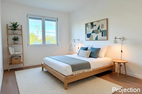 Beau T3 rénové avec grand balcon