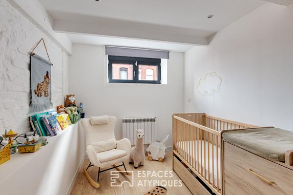 Loft dans une ancienne bonneterie avec terrasse
