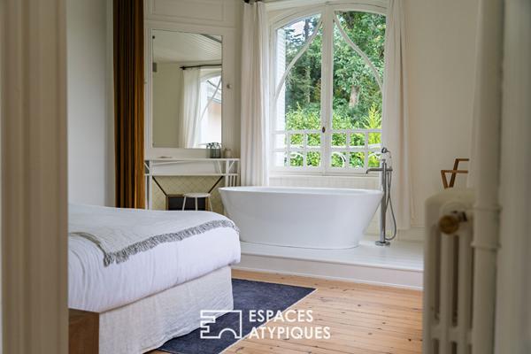 Demeure Art nouveau en baie de Morlaix