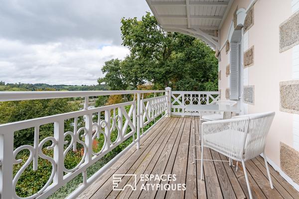 Demeure Art nouveau en baie de Morlaix