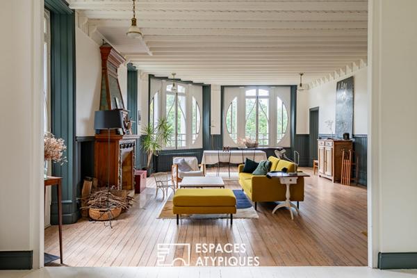 Demeure Art nouveau en baie de Morlaix