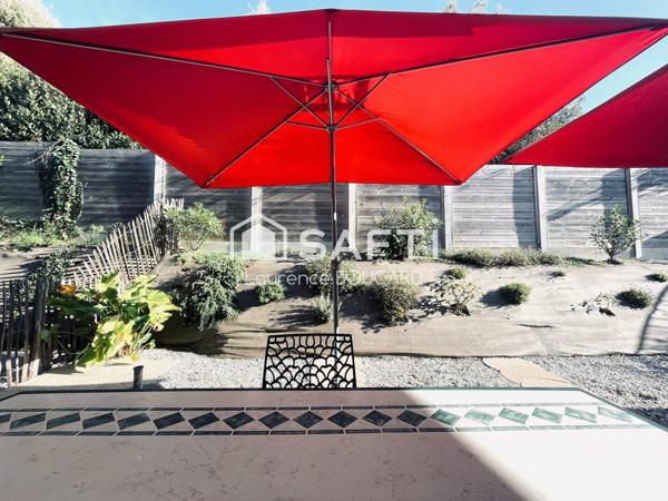 Un havre de paix  – T3 en rez-de-chaussée avec terrasse, cave et parking !