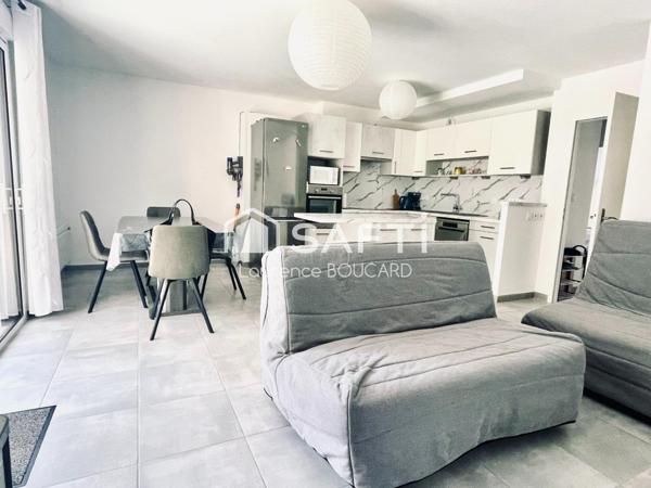 Un havre de paix  – T3 en rez-de-chaussée avec terrasse, cave et parking !