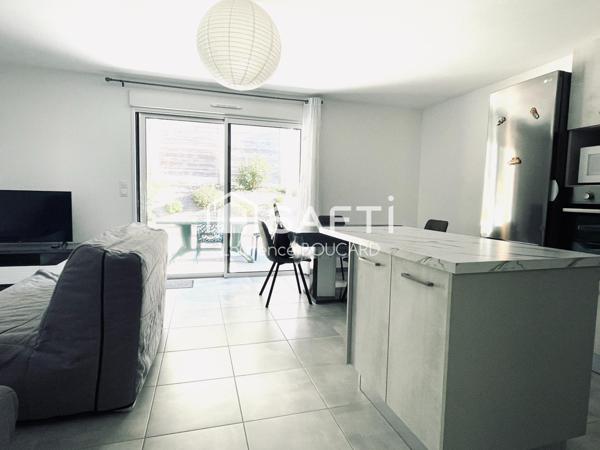 Un havre de paix  – T3 en rez-de-chaussée avec terrasse, cave et parking !