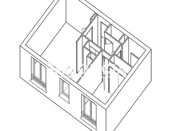 Location Appartement 2 pièces 40.85 m² - 112 BOULEVARD DE L'OISE Vaureal 95490