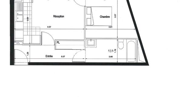 À vendre Appartement 2 pièces 41.42 m² - Issy-les-moulineaux 92130