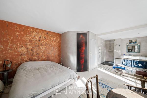 Maison singulière avec jardin au coeur d’une villa privée