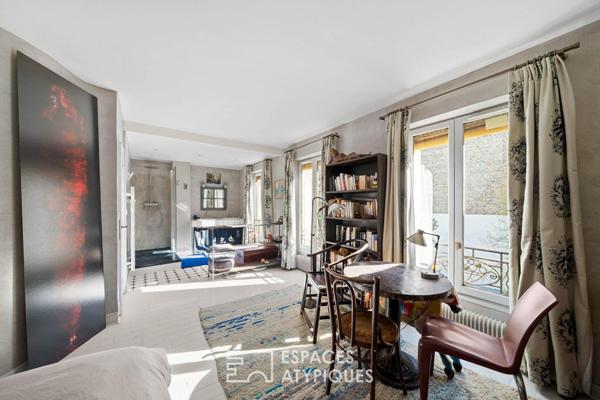 Maison singulière avec jardin au coeur d’une villa privée