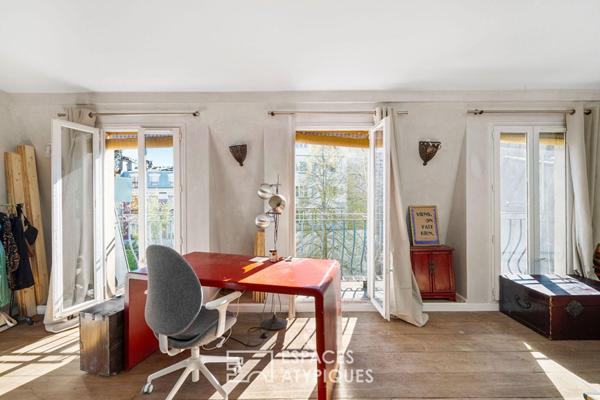 Maison singulière avec jardin au coeur d’une villa privée