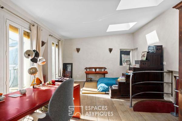 Maison singulière avec jardin au coeur d’une villa privée