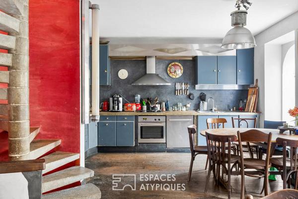 Maison singulière avec jardin au coeur d’une villa privée