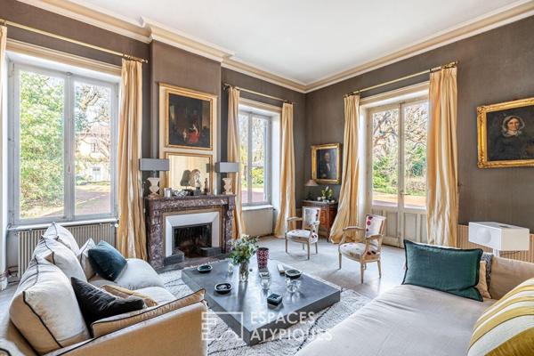 Maison ancienne avec parc arboré à rénover