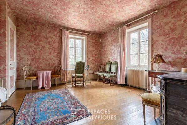 Maison ancienne avec parc arboré à rénover