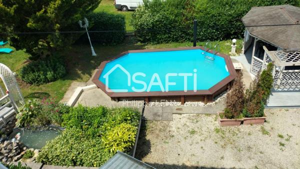 Maison 4 ch., 127m², vue dégagée, petit prix !