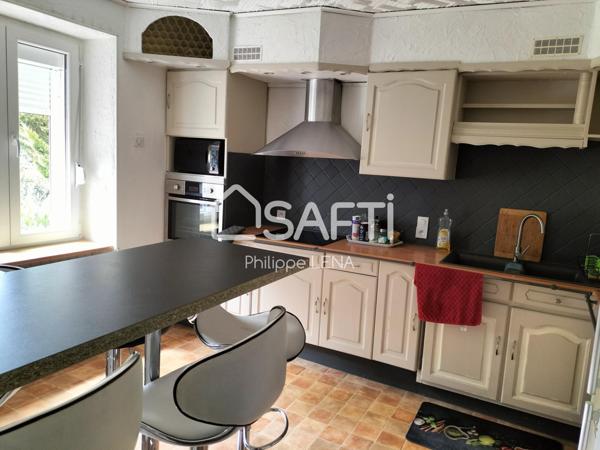 Maison 4 ch., 127m², vue dégagée, petit prix !