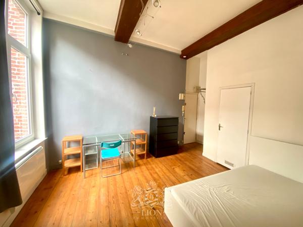 Vieux Lille grand studio proche Louise de Bettignies