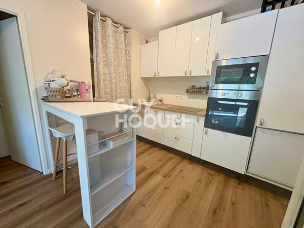 Appartement 2 pièces avec jardin et parking.