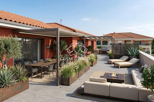 MEYZIEU – ATTIQUE D’EXCEPTION T5 de 117 m² avec 170m2 de terrasse