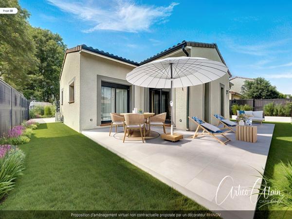 Maison de plain-pied 96 m² à VILLEFRANCHE DE LAURAGAIS (31)