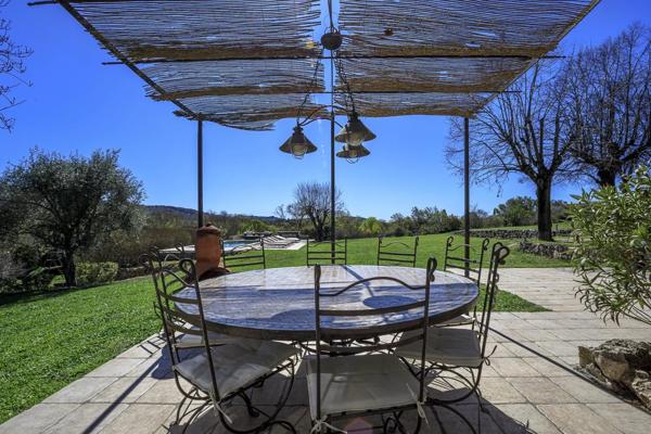 Co- exclusivité - Magnifique Bastide avec piscine à vendre à Mouans Sartoux