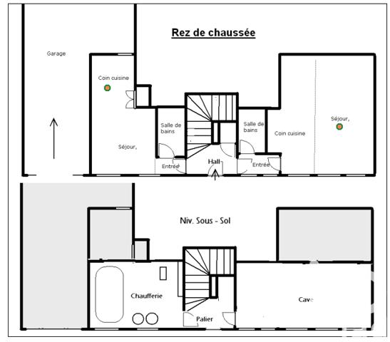 Immeuble à vendre 144 m² Allevard
